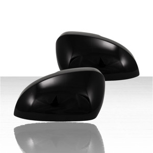 Set of 2 Mirror Covers w/Turn Signal for 2021-2024 Nissan Rogue - Gloss Black