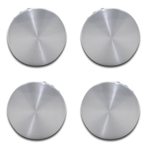 4pc Luxury FX Wheel Center Cap Cover for 2019-2023 Chevy Silverado 1500 Dbl Cab