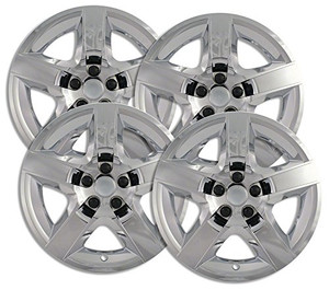 17 inch Chrome Bolt on Hubcaps (Set of 4) for Malibu 2008-2012