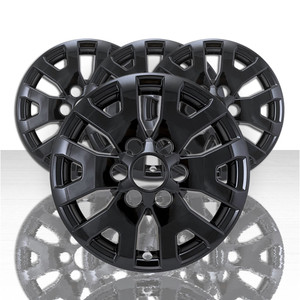 Set of 4 Snap-On Gloss Black 17" Wheel Skins for 2024-2025 Toyota Tacoma SR5