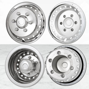 Set of 4 Snap-On 16" Wheel Simulators for 2019-2020 Freightliner Sprinter 1500