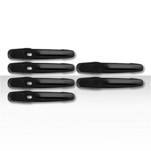 Set of 6 Door Handle Covers for 19-26 Chevrolet Malibu/Equinox - Gloss Black
