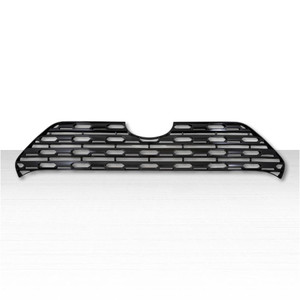 1-Piece Gloss Black ABS Grille Overlay for 2019-2025 Toyota RAV4 LE/XLE