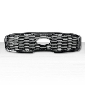 1-Piece Gloss Black ABS Grille Overlay for 2019-2020 Kia Sorento