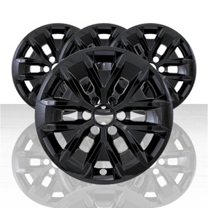 Set of 4 Snap-On Gloss Black 16" Wheel Skins for 2023-2026 Nissan Frontier SV