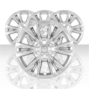 Set of 4 Snap-On Chrome 18" Wheel Skins for 2021-2025 Cadillac XT5/XT6 Luxury