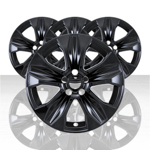 Set of 4 Snap-On Gloss Black 18" Wheel Skins for 2020-2025 Toyota Highlander XLE