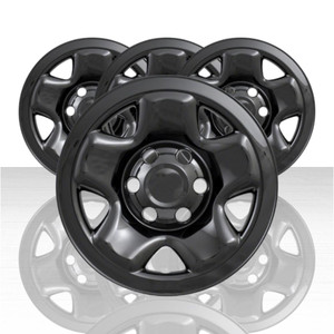 Set of 4 Snap-On Gloss Black 16" Wheel Skins for 2016-2023 Toyota Tacoma SR/SR5