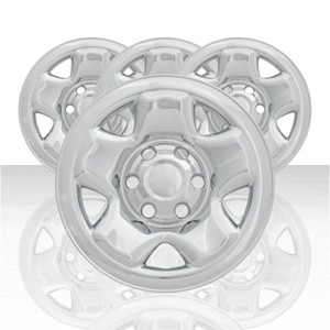 Set of 4 Snap-On Chrome 16" 5 Spoke Wheel Skins for 16-23 Toyota Tacoma SR/SR5