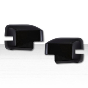 Set of 2 Full Mirror Covers w/Turn Signal for 21-26 Ford Bronco - Gloss Black