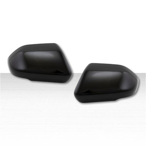 Set of 2 Full Mirror Covers w/Turn Signal for 25-26 Ford Explorer - Gloss Black