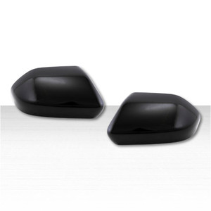2 Set Full Mirror Covers w/o Turn Signal for 25-26 Ford Explorer - Gloss Black