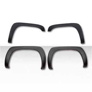 Set of 4 Black Factory Style Fender Flares for 99-06 Silverado/Sierra 1500