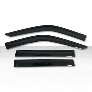 Set of 4 Tape-On Low Profile Rainguard Deflectors for 2018-2023 Ford Expedition
