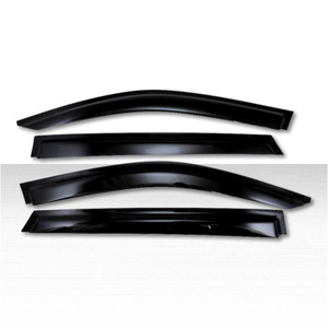 Set of 4 Tape-On Low Profile Rainguard Deflectors for 2021-2026 Kia Sorento
