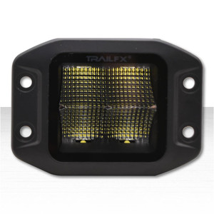Single White LED 90 Degree Flood Beam Driving/Fog Light [2400 Lm]