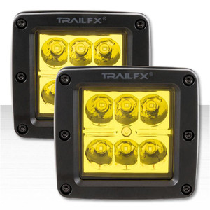 Set of 2 Amber LED 8 Degree Spot Beam Driving/Fog Light [3240 Lm]