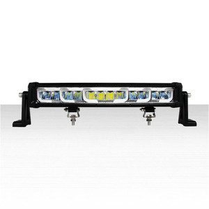 7" Combo Flood/Spot Beam LED Straight Light Bar w/4 Clear Bulbs [2160 Lm]