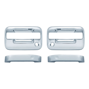 Auto Reflections | Door Handle Covers and Trim | 04-14 Ford F-150 | 11105-f-150-Chrome-Door-Handle-Covers