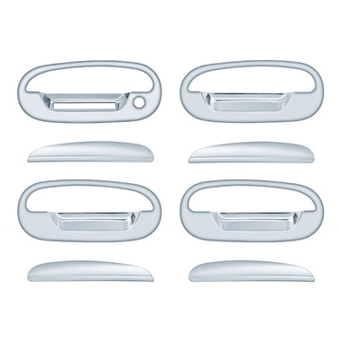 Auto Reflections | Door Handle Covers and Trim | 97-04 Ford F-150 | 11306K-f-150-Chrome-Door-Handle-Covers