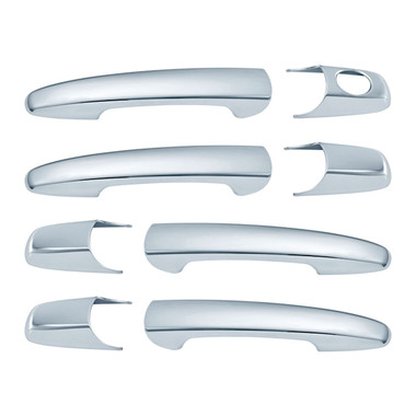 Auto Reflections | Door Handle Covers and Trim | 06-12 Ford Fusion | 11406K-fusion-Chrome-Door-Handle-Covers