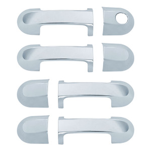 Auto Reflections | Door Handle Covers and Trim | 03-05 Lincoln Aviator | 11606K-aviator-Chrome-Door-Handle-Covers
