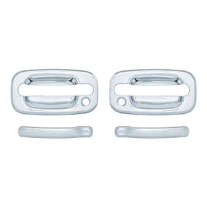 Auto Reflections | Door Handle Covers and Trim | 99-06 GMC Sierra 1500 | 12105-Sierra-Chrome-Door-Handle-Covers