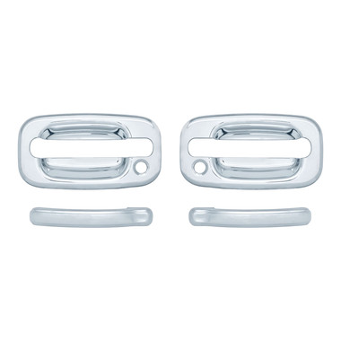 Auto Reflections | Door Handle Covers and Trim | 99-06 GMC Sierra 1500 | 12105-Sierra-Chrome-Door-Handle-Covers