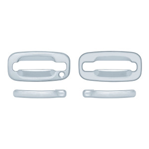 Auto Reflections | Door Handle Covers and Trim | 99-06 GMC Sierra 1500 | 12105K-sierra-Chrome-Door-Handle-Covers