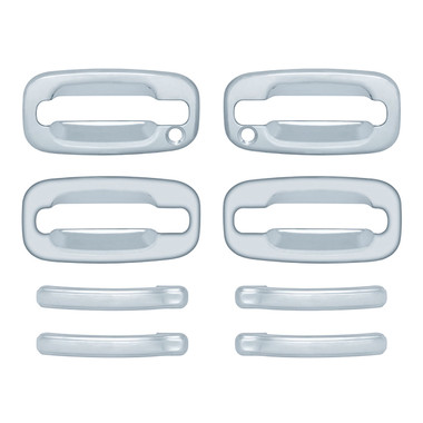 Auto Reflections | Door Handle Covers and Trim | 00-06 GMC Yukon XL | 12106-yukon-xl-Chrome-Door-Handle-Covers