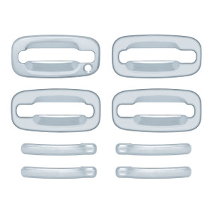 Auto Reflections | Door Handle Covers and Trim | 00-06 Chevrolet Tahoe | 12106K-tahoe-Chrome-Door-Handle-Covers