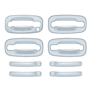 Auto Reflections | Door Handle Covers and Trim | 00-06 GMC Yukon XL | 12106K-yukon-xlChrome-Door-Handle-Covers