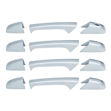 Auto Reflections | Door Handle Covers and Trim | 07-13 Chevrolet Silverado 1500 | 12206K-silverado-Chrome-Door-Handle-Covers