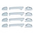 Auto Reflections | Door Handle Covers and Trim | 07-13 Chevrolet Silverado 1500 | 12206K-silverado-Chrome-Door-Handle-Covers