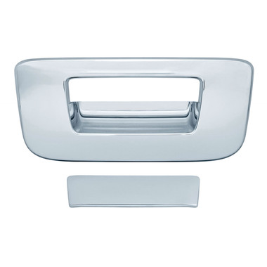 Auto Reflections | Tailgate Handle Covers and Trim | 07-13 GMC Sierra 1500 | 12207-Sierra-Chrome-Tail-Gate-Cover