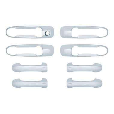 Auto Reflections | Door Handle Covers and Trim | 05-08 Dodge Dakota | 14106K-dakota-Chrome-Door-Handle-Covers