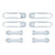 Auto Reflections | Door Handle Covers and Trim | 02-07 Jeep Liberty | 14106K-liberty-Chrome-Door-Handle-Covers