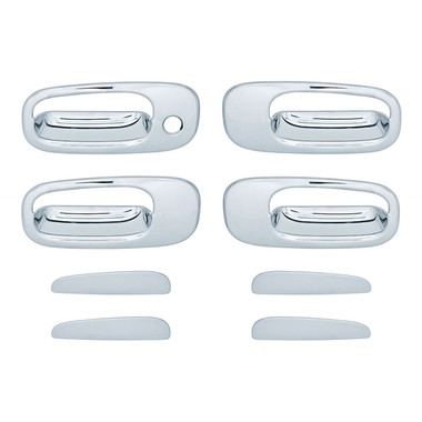 Auto Reflections | Door Handle Covers and Trim | 08-10 Dodge Challenger | 14206K-challenger-Chrome-Door-Handle-Covers