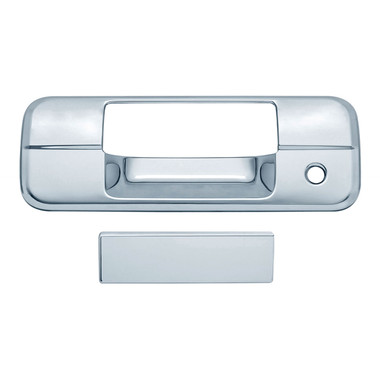 Auto Reflections | Tailgate Handle Covers and Trim | 07-12 Toyota Tundra | 15407-Tundra-Chrome-Tail-Gate-Cover