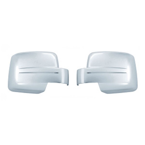 Auto Reflections | Mirror Covers | 08-12 Jeep Liberty | 18504-liberty-Chrome-Mirror-Covers