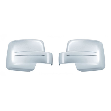Auto Reflections | Mirror Covers | 08-12 Jeep Liberty | 18504-liberty-Chrome-Mirror-Covers