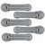 Auto Reflections | Door Handle Covers and Trim | 07-14 Jeep Wrangler | 68500B-65500-jeep-wrangler-5-door