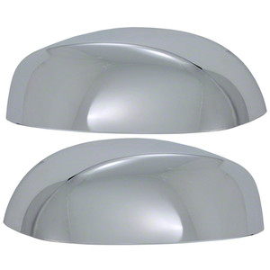 Auto Reflections | Mirror Covers | 07-13 Chevrolet Silverado 1500 | 67314T-silverado-top-mirrors