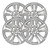 Auto Reflections | Hubcaps and Wheel Skins | 11-13 Hyundai Sonata | 464-16s