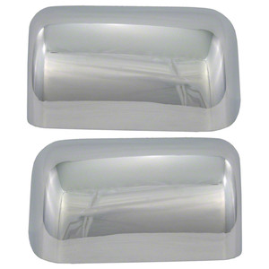 Auto Reflections | Mirror Covers | 08-13 Ford Super Duty | 67409A-Superduty-Top-Mirror-Covers