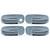 Auto Reflections | Door Handle Covers and Trim | 06-10 Dodge Charger | 68134b-2006-2010-charger-4door-handle-covers