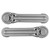 Auto Reflections | Door Handle Covers and Trim | 07-14 Jeep Wrangler | 68499B-Wrangler-2-door-handle-set