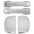 Auto Reflections | Door Handle Covers and Trim | 07-14 Toyota FJ Cruiser | 68509B-FJ-4-door-handles