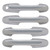 Auto Reflections | Door Handle Covers and Trim | 03-07 Honda Accord | CCIDH68133B-Accord