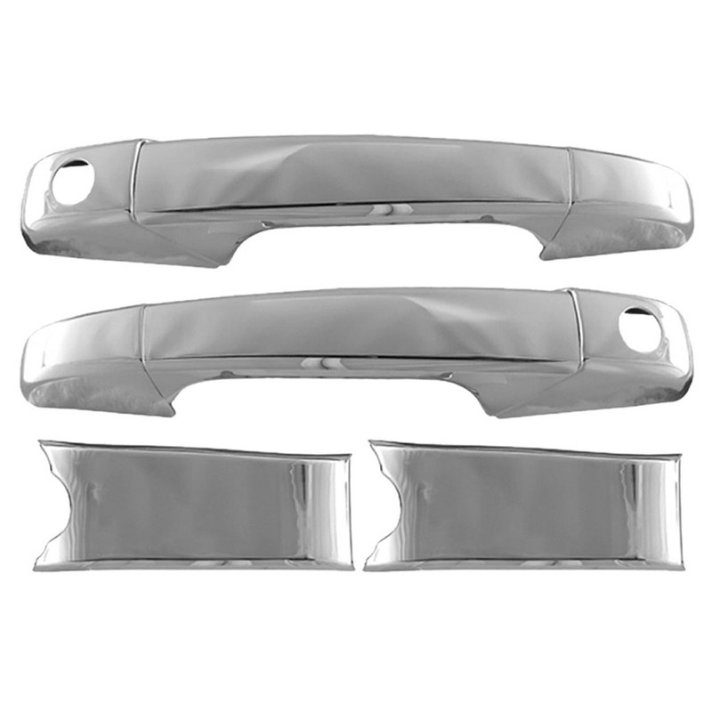 20072013 Chevy Silverado (With Passenger Keyhole) 2dr Chrome Door